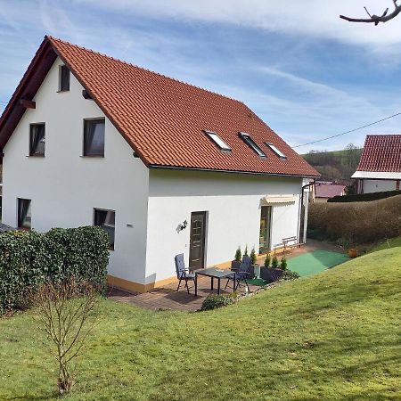 Ferienwohnung Schmalkalden Am Radwanderweg Dış mekan fotoğraf