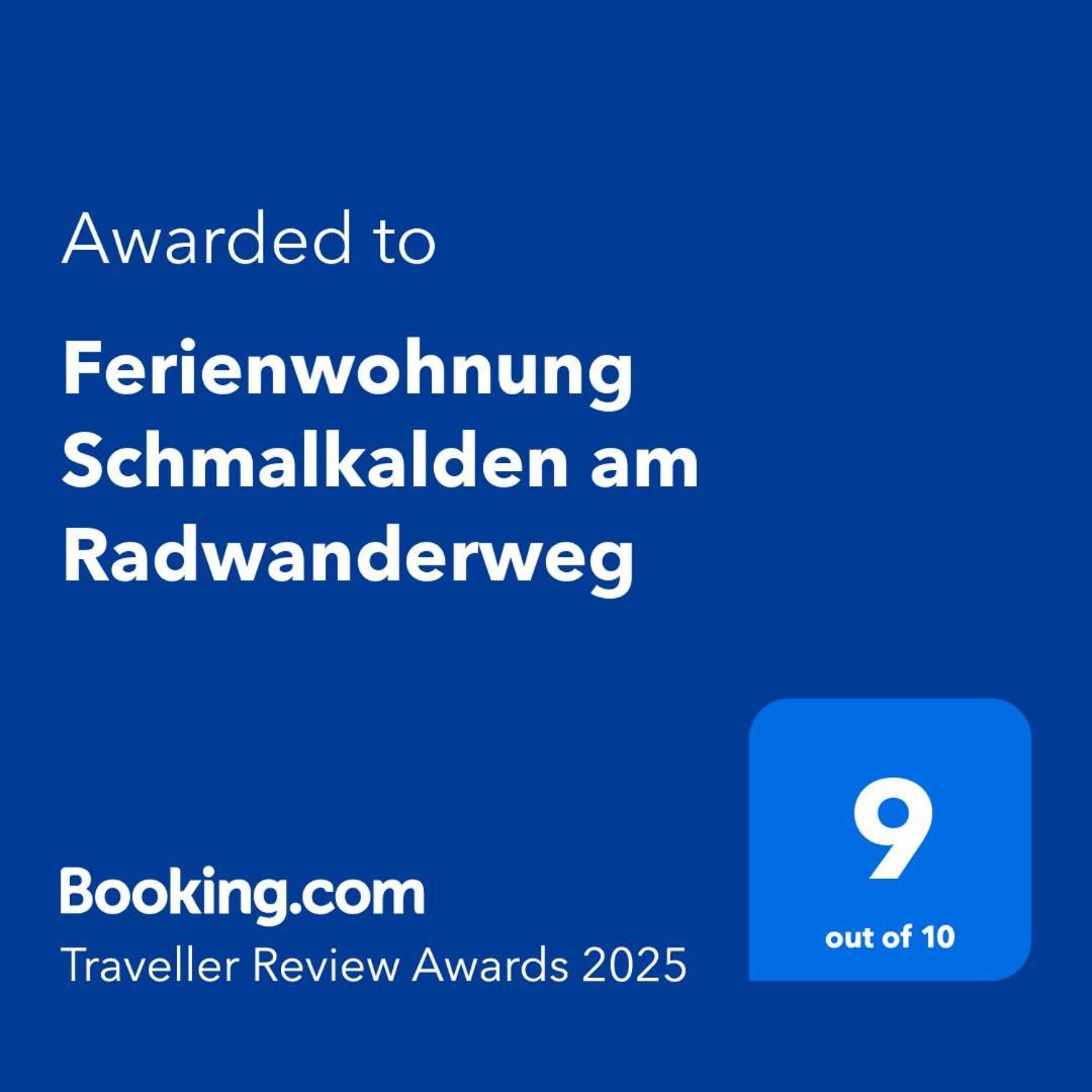 Ferienwohnung Schmalkalden Am Radwanderweg Dış mekan fotoğraf